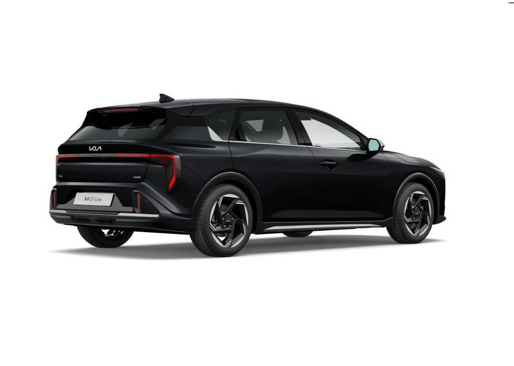Kia K4 1.0 T-GDi MHEV GT-Line Launch Edition | Full LED-kopl, Auto's, Kia, Stof, Automatische klimaatregeling, 116 pk, Zwart