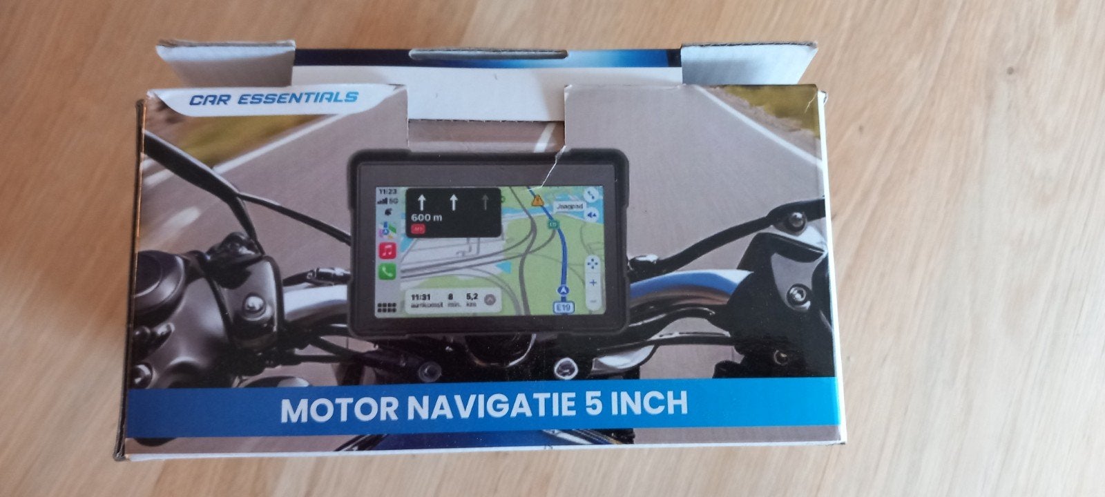 Car Essentials Motor Navigatie 5 inch Bluetooth, Motoren, Ophalen of Verzenden