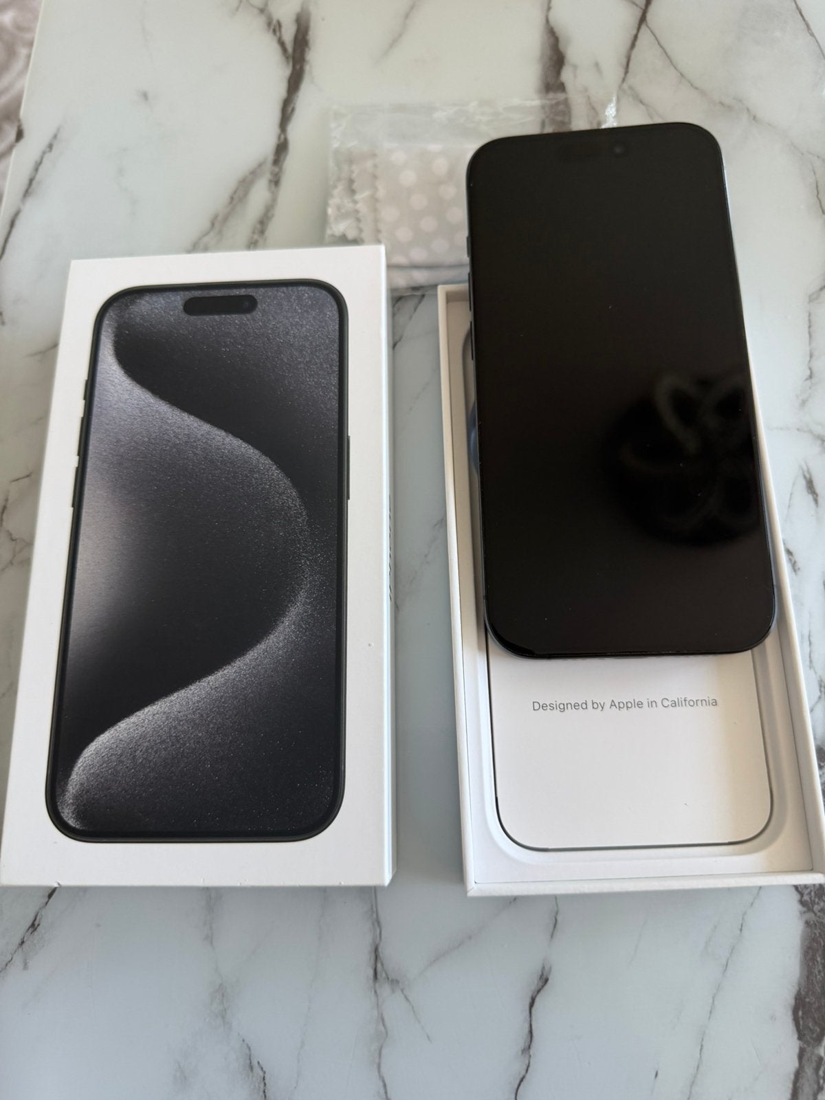 IPhone 15pro, Ophalen, 128 GB, Zwart, Zo goed als nieuw