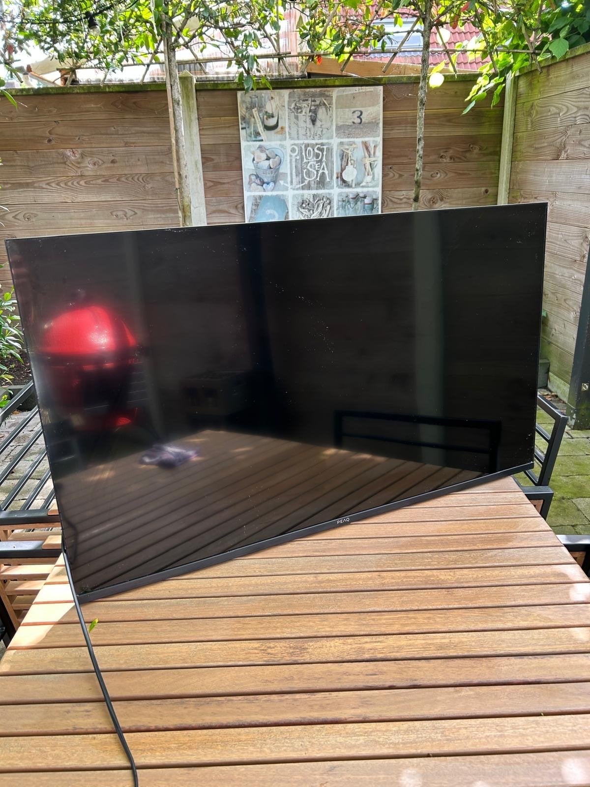PEAQ 43" UHD Smart TV PTV 43GQU-5024T, Audio, Tv en Foto, Televisies, LED, 50 Hz, Zo goed als nieuw, 100 cm of meer