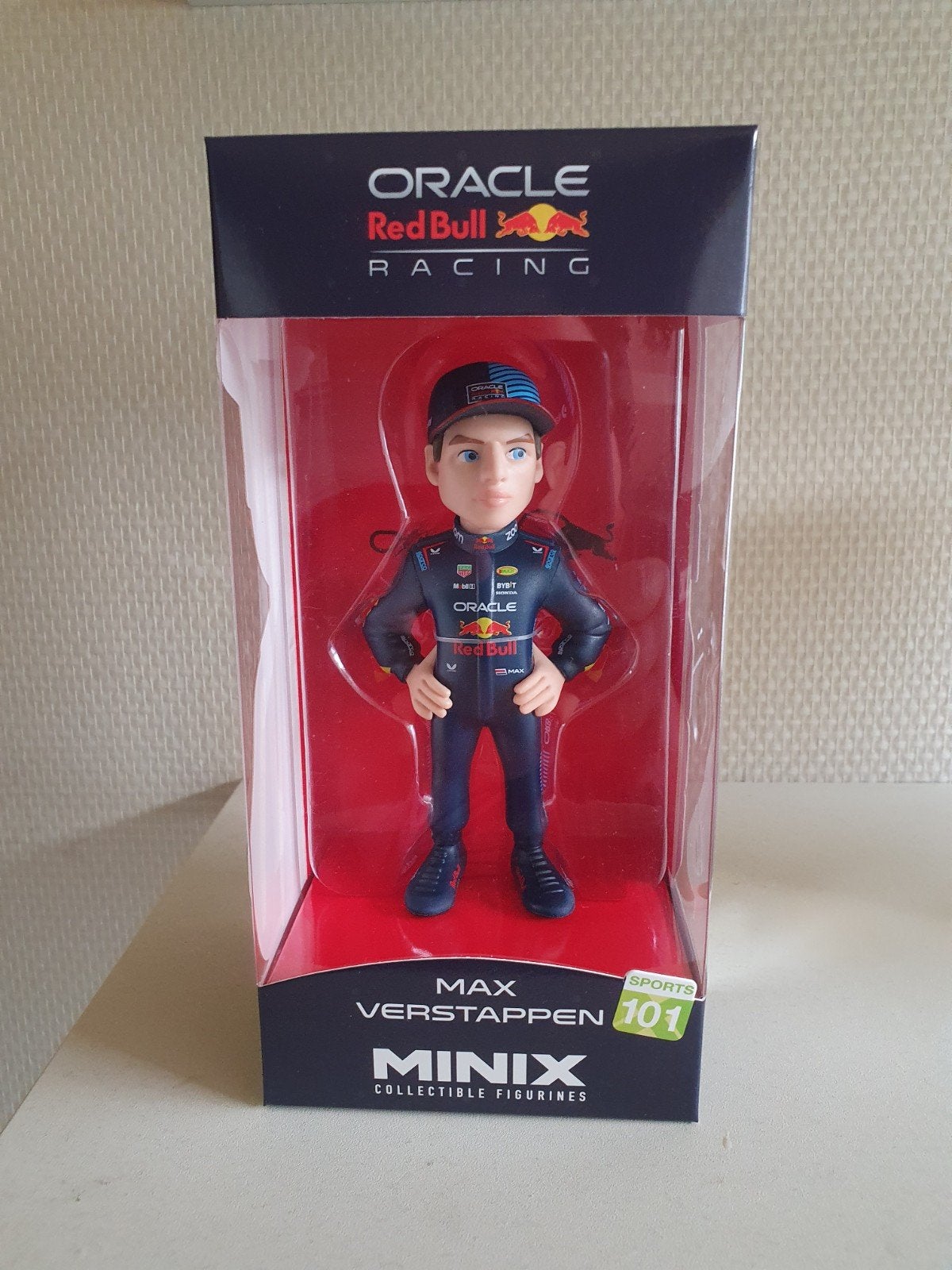 max verstappen Oracle red Bull racing minix figuur, Verzenden, Nieuw, Formule 1