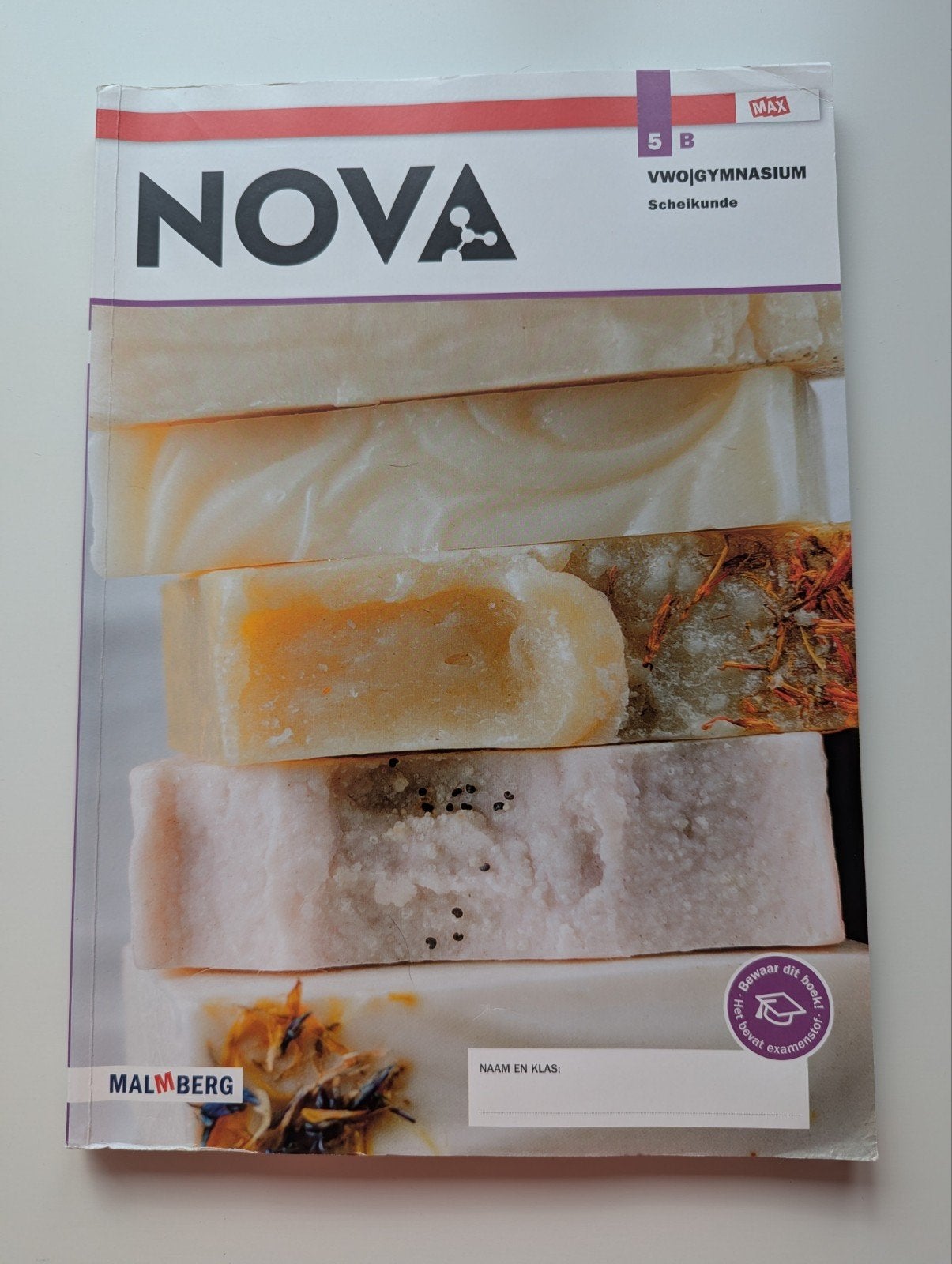 NOVA Scheikunde 5 VWO/Gymnasium - Malmberg, Ophalen of Verzenden, Gelezen, VWO, Scheikunde