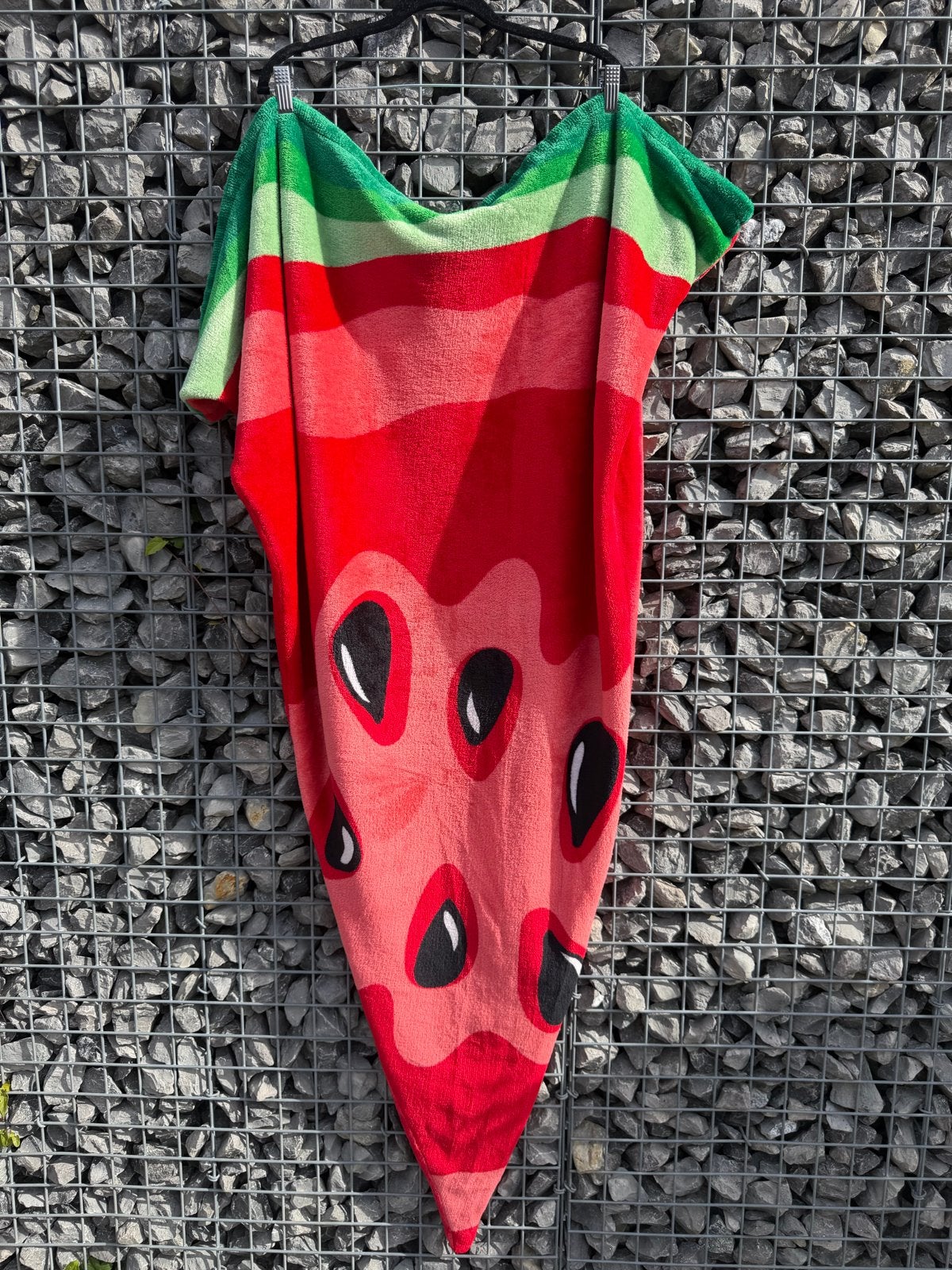 Fleece deken watermeloen vorm, Fleecedeken, Nieuw, Ophalen of Verzenden, Meerkleurig