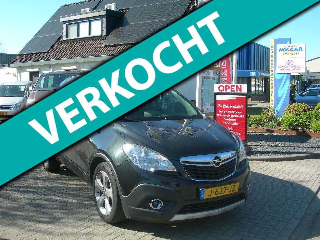 Opel Mokka 1.4 T Cosmo, Voorwielaandrijving, Euro 5, Stof, Gebruikt