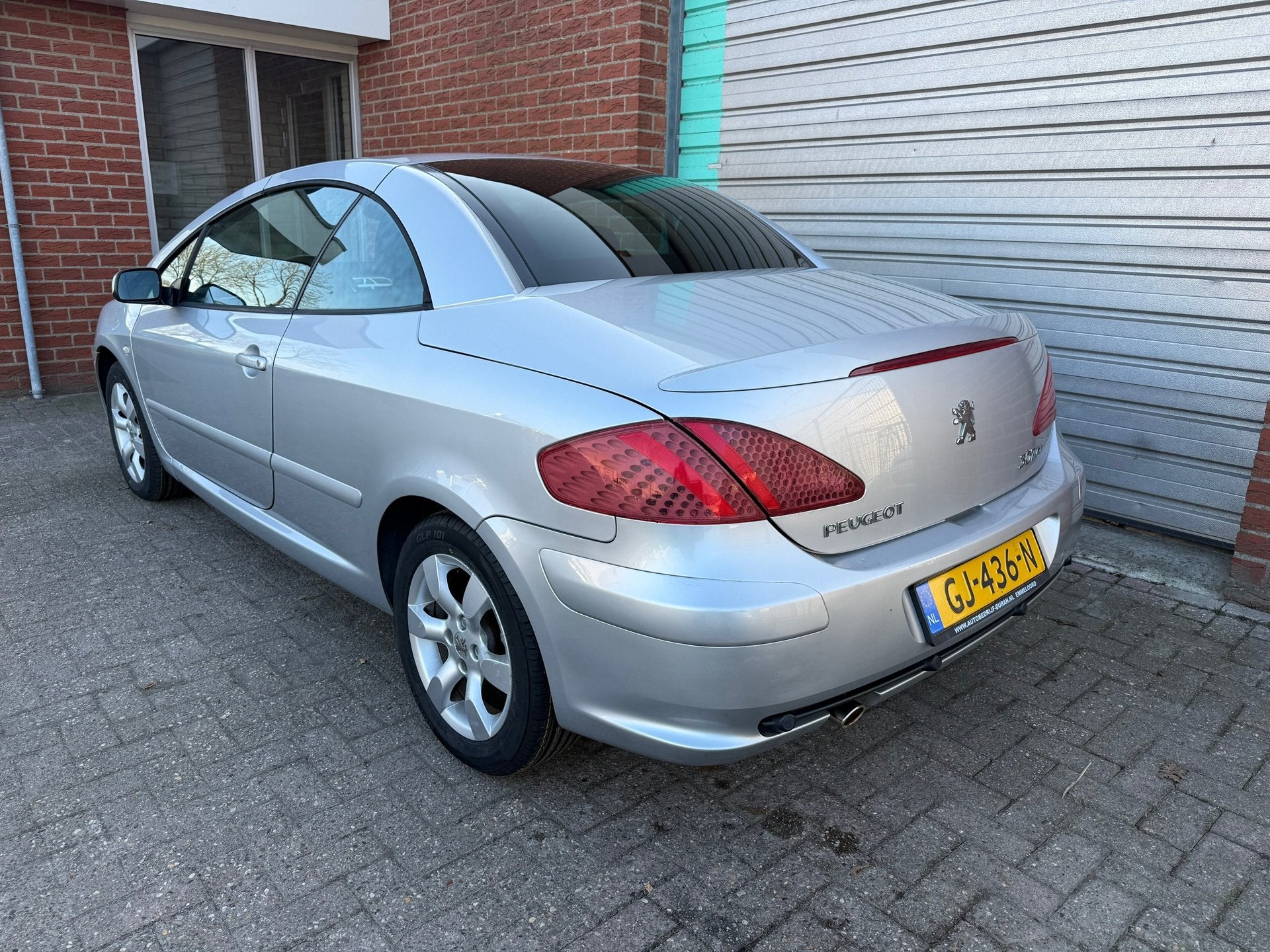 Peugeot 307 CC 1.6-16V Clima Bj:2009, Gebruikt, 4 cilinders, Cabriolet, 4 stoelen