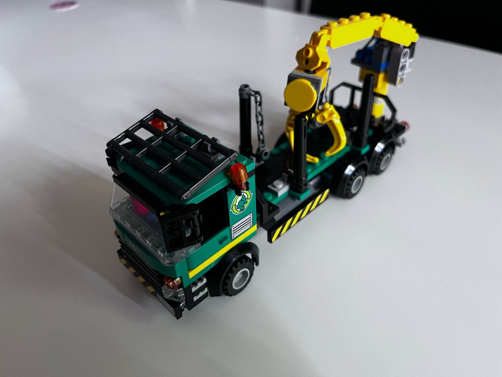 Lego City 60059 Houttransport met kraan en minifiguren, City, Lego, Ophalen of Verzenden, Zo goed als nieuw