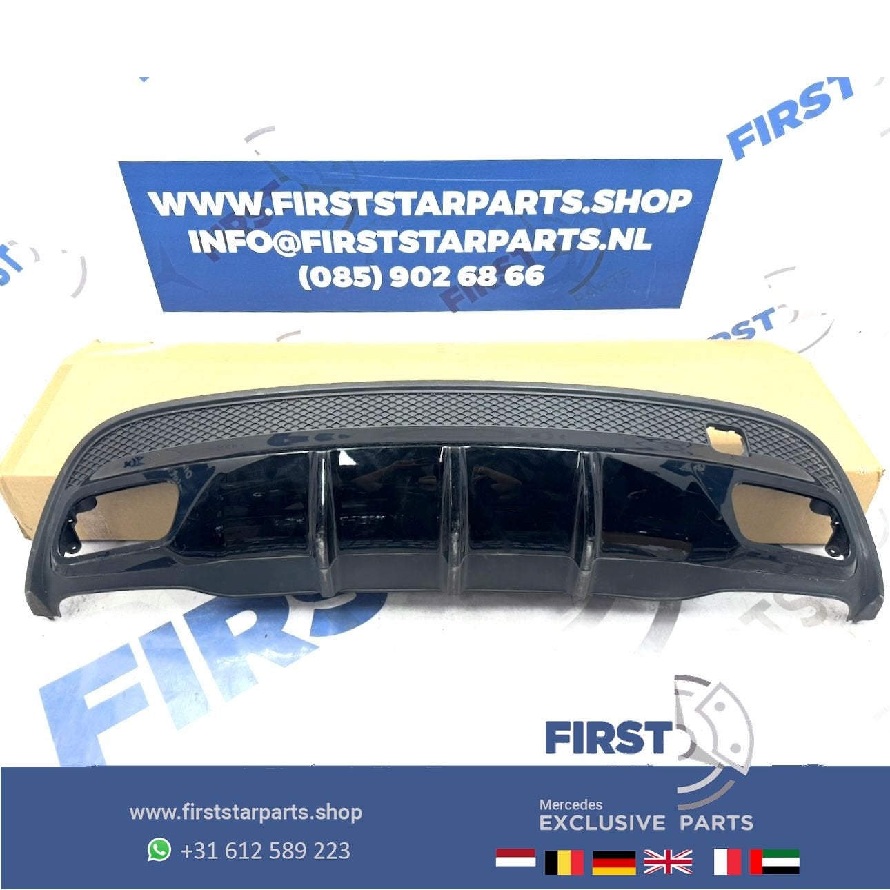 W156 GLA45 AMG Diffuser A1568853025 Mercedes GLA 45 2013-201, Gebruikt, -, Ophalen of Verzenden, -