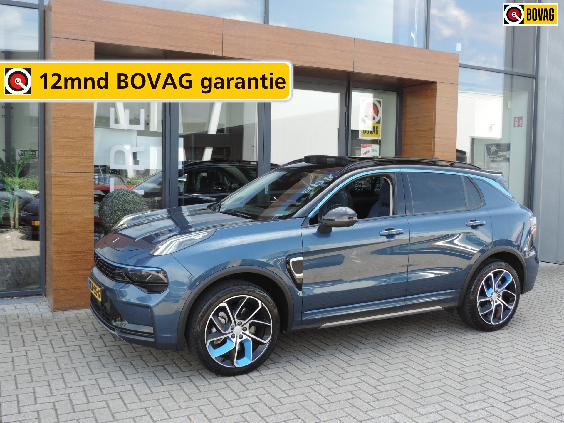 Lynk & Co 01 1.5 36.000km | 1e Eig | 360Cam | Infinity aud |, Auto's, Lynk & Co, 12 maanden, Stof, Blauw, Plug-in hybride