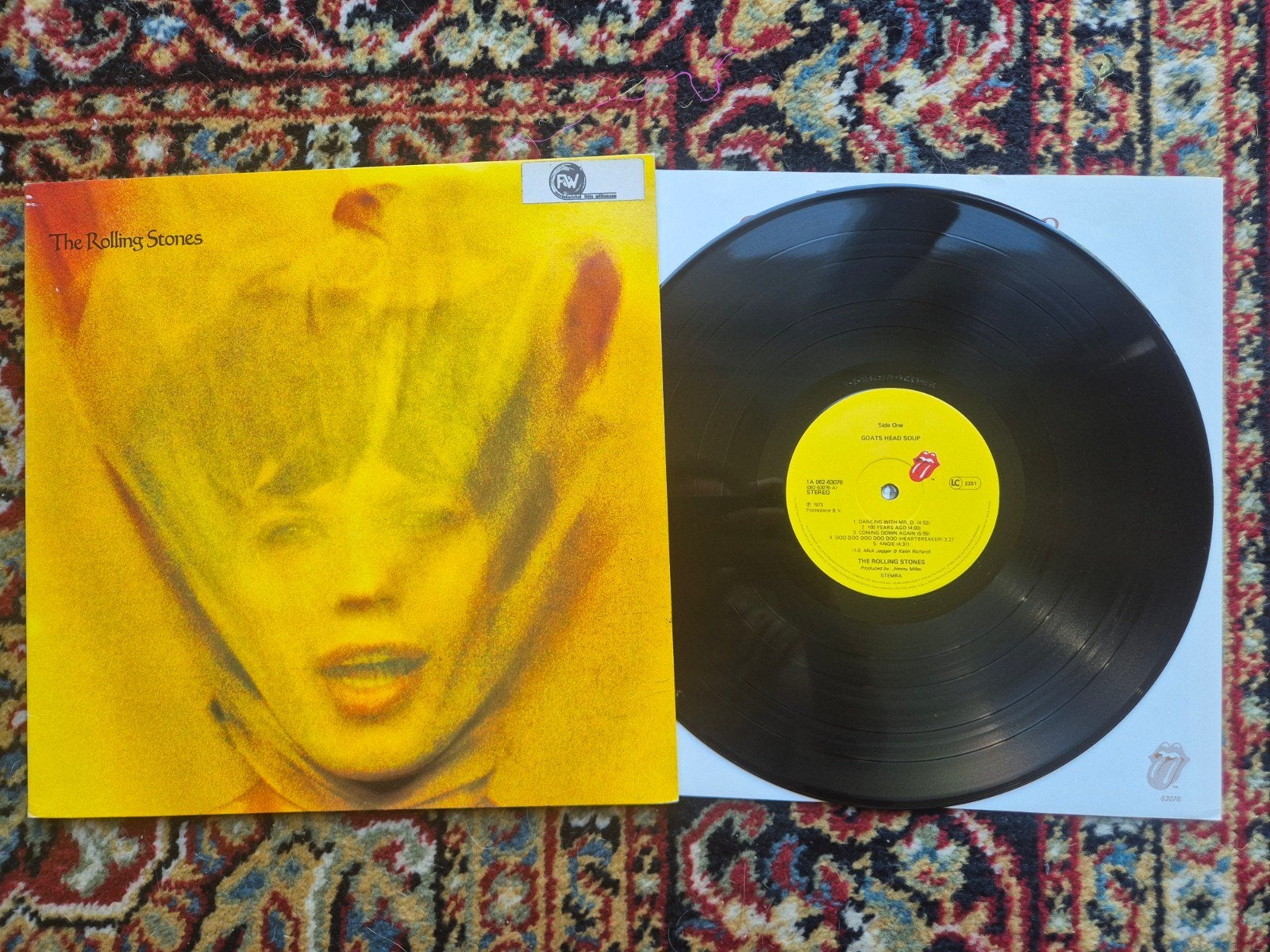 The Rolling Stones - Goats Head Soup LP (1973), LP, Gebruikt, Originele persing, Ophalen of Verzenden