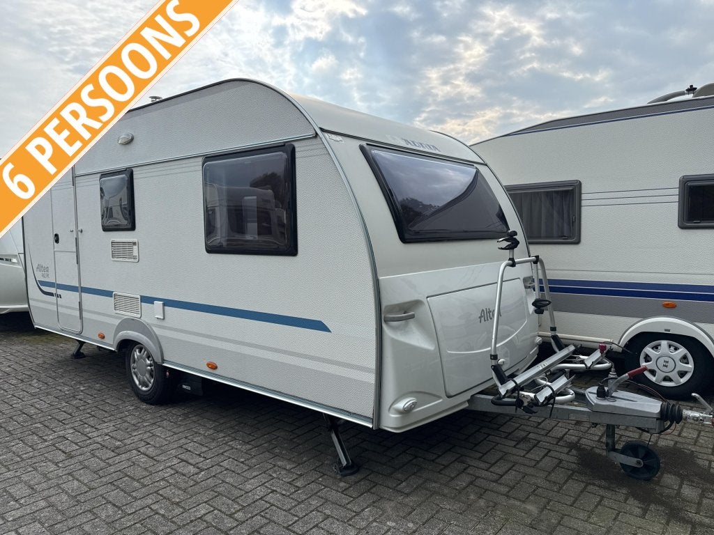 Adria Altea 462 PK Voortent/Mover/Fietsdr, Schokbreker, Bedrijf, Dwarsbed, Adria