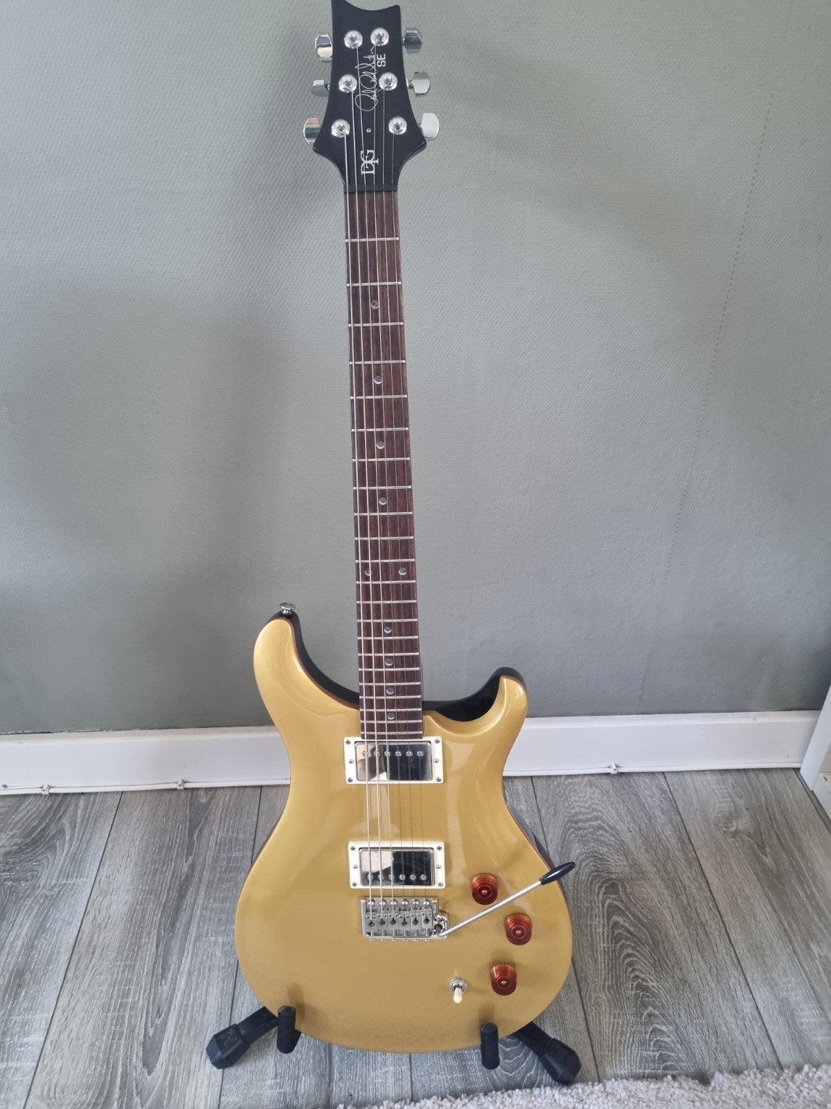 Prs se DGT Goldtop., Ophalen of Verzenden, Zo goed als nieuw, Solid body, Paul Reed Smith