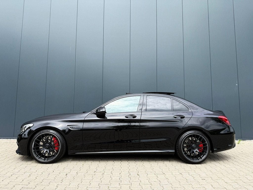 Mercedes-Benz C-klasse AMG 63 S Pano / Burmester / 360cam /, Auto's, Automaat, Achterwielaandrijving, Gebruikt, 510 pk