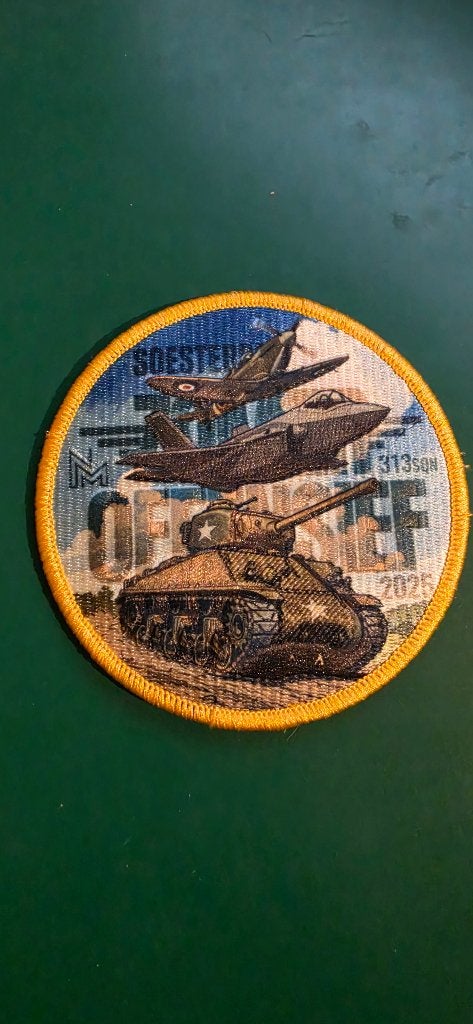 Zomeroffensief 2025 313Squadron patch, Ophalen of Verzenden, Luchtmacht, Nederland, Embleem of Badge