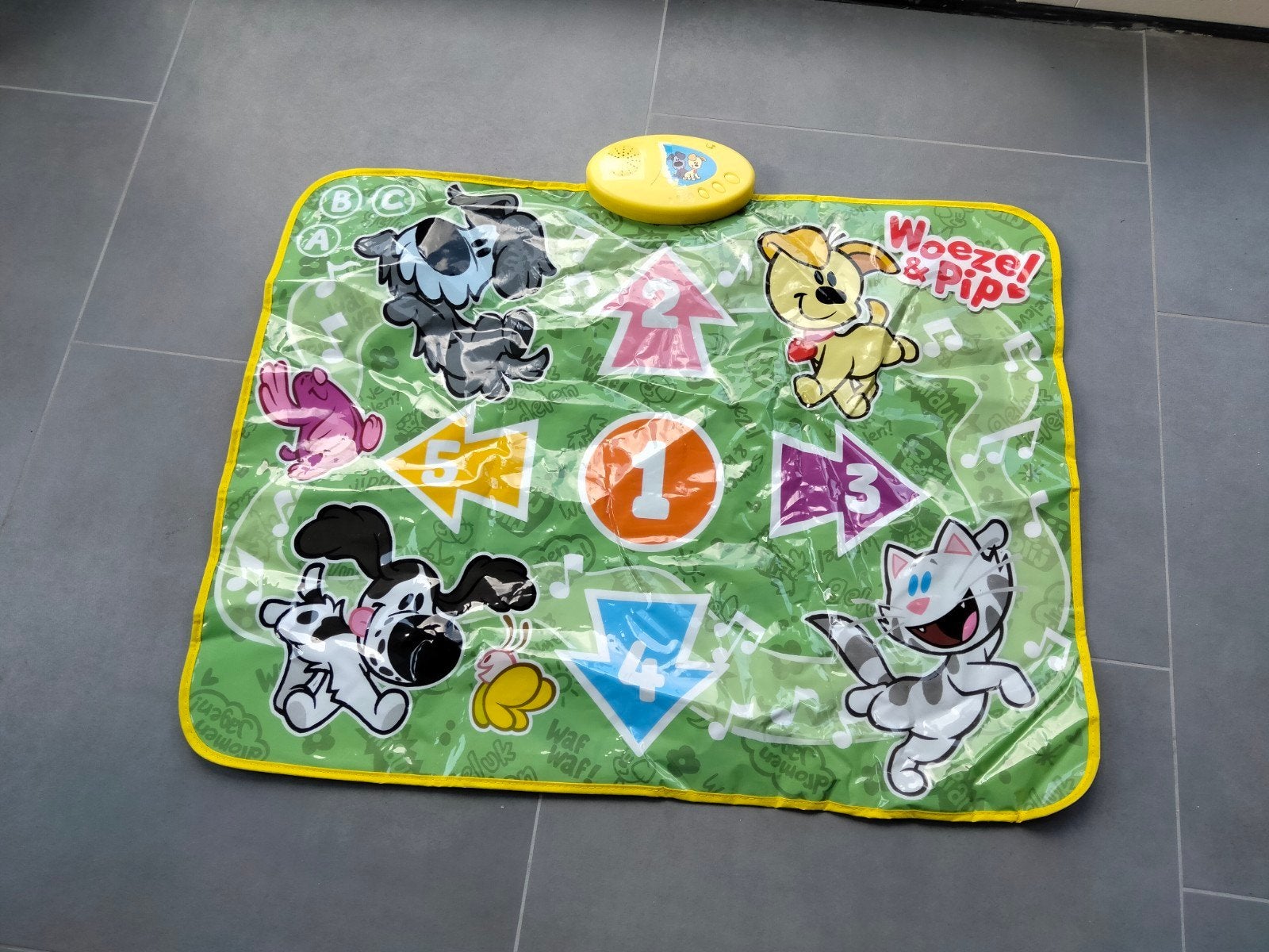 Woezel en Pip mat  met Geluid, Ophalen of Verzenden