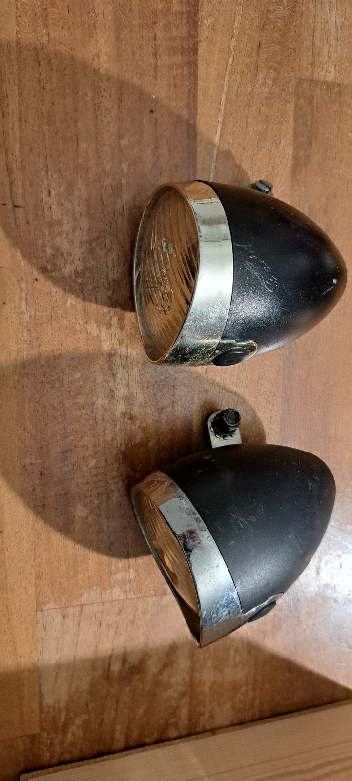 Fiets koplampen - Vintage stijl, Ophalen of Verzenden, Gebruikt, Voorlicht