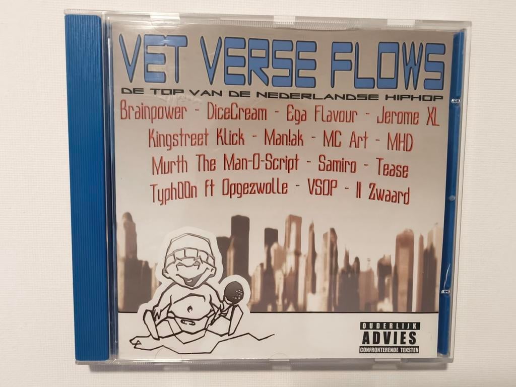 Vet Verse Flows - De Top van de Nederlandse Hiphop CD, Cd's en Dvd's, Cd's | Hiphop en Rap, Ophalen of Verzenden, 2000 tot heden