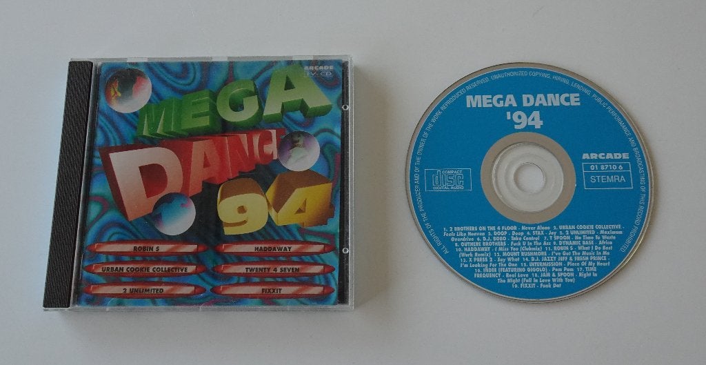 Mega Dance '94, Ophalen, Zo goed als nieuw, Overige genres