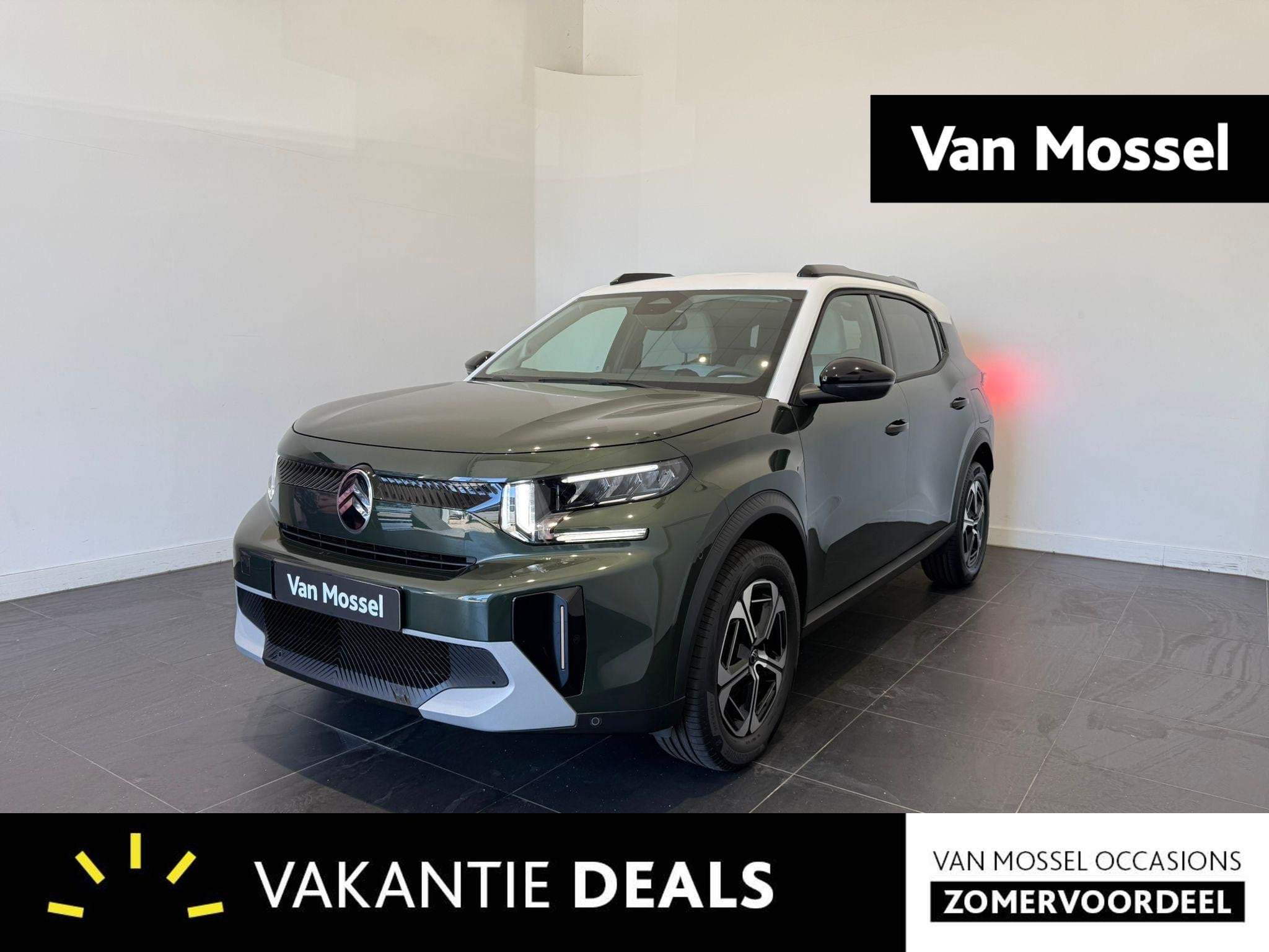Citroen C3 Aircross 1.2 Hybrid 145pk Max | Nav | Camera | do, Auto's, Citroën, Euro 6, 1199 cc, Leder en Stof, Hybride Elektrisch/Benzine