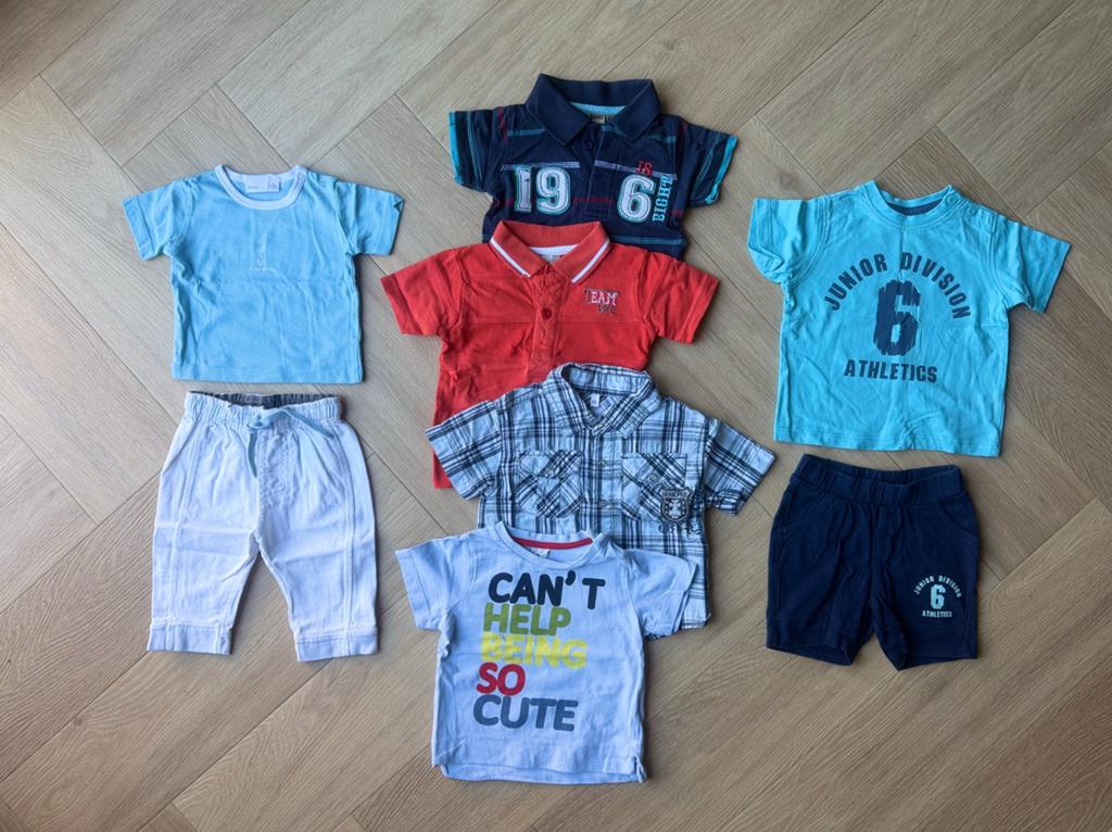 Kleding pakket, zomer, jongens, maat 62/68, Ophalen of Verzenden, Gebruikt, Maat 62