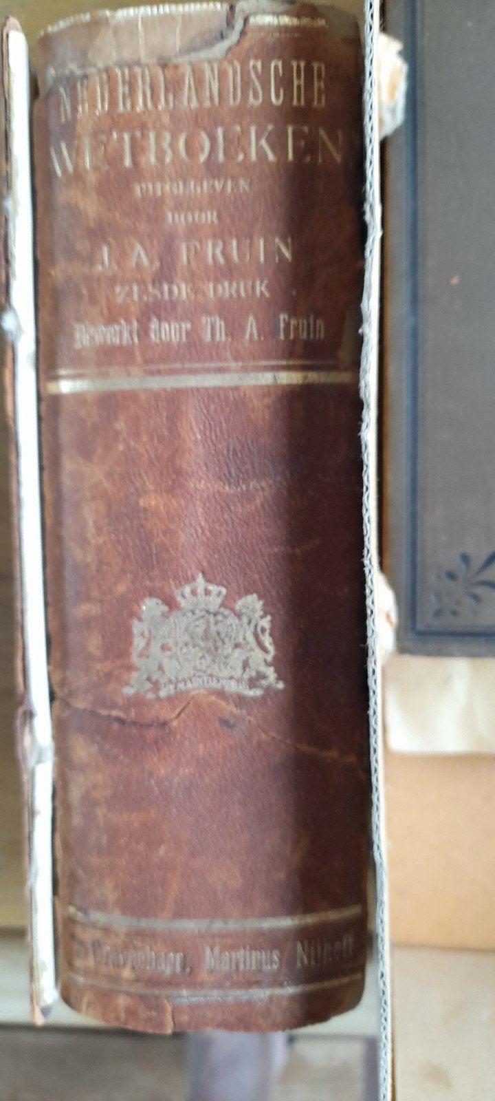 Nederlandsche Wetboeken - J.A. Truin (2e Druk), Ophalen of Verzenden, J.A. Truin