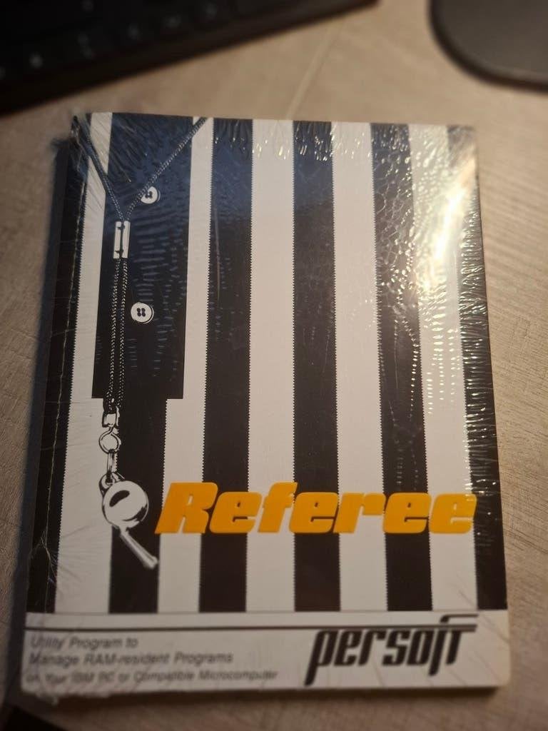 Referee - Utility Programma voor RAM-resident programma's, 1 speler, Ophalen of Verzenden, Nieuw, Vanaf 18 jaar