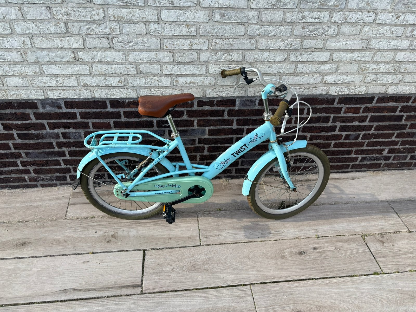 Meisjes fiets Popal Twist, Ophalen of Verzenden, Gebruikt, 20 inch of meer