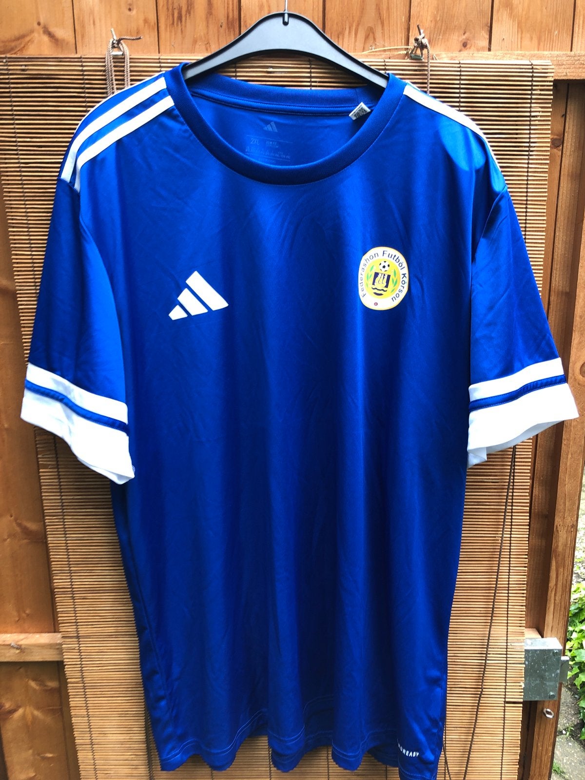 Adidas Curaçao voetbalshirt - Blauw - Maat XXL, Ophalen of Verzenden, Nieuw, Buitenlandse clubs, Shirt