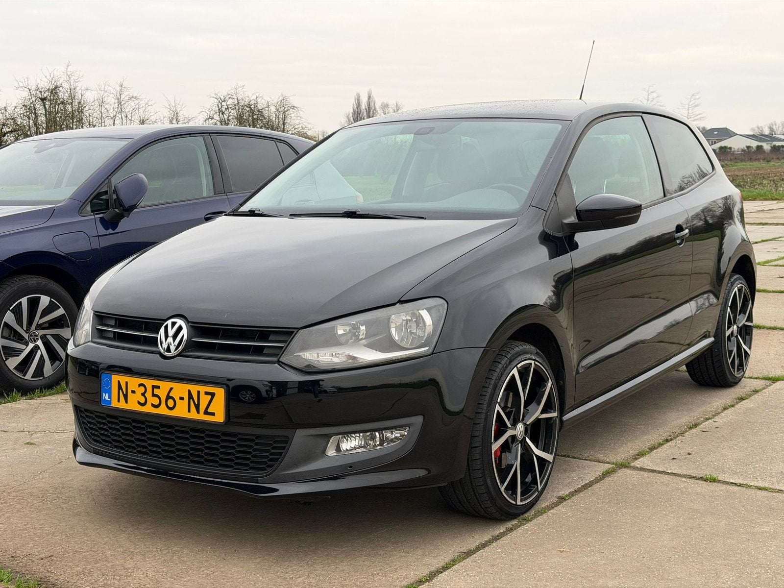 Volkswagen Polo 1.4 16V FSI 63KW 2010 Zwart, Voorwielaandrijving, 970 kg, 4 cilinders, Zwart
