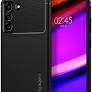 Spigen Rugged Armor Galaxy S21 FE Zwart (Hoesje), Nieuw, Spigen 1, Ophalen of Verzenden, Spigen