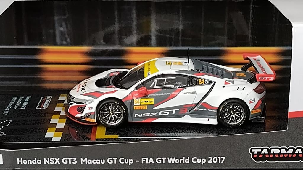Honda Nsx GT3 Macau GT3 cup 1:64 3inch Tarmac Works Pol, Tarmac Works, France, Auto, .
