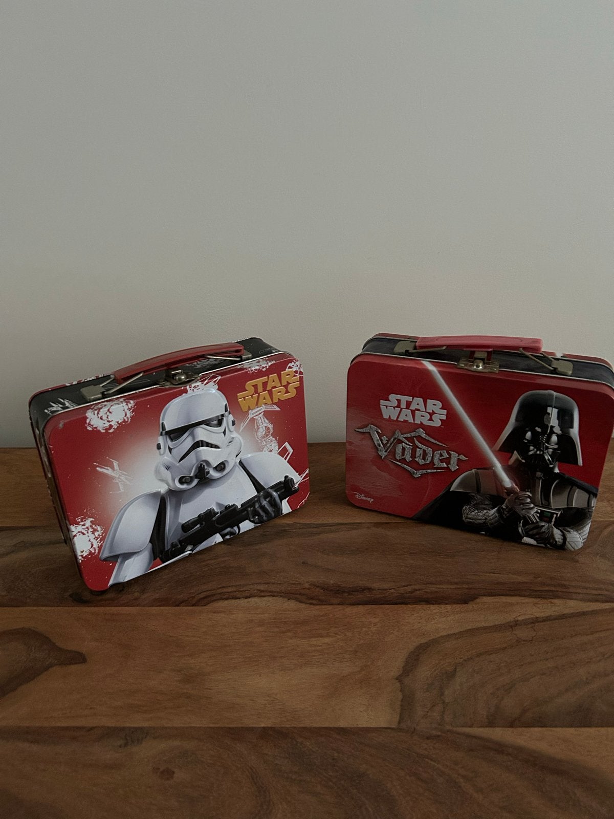 Star Wars Lunchboxen - Stormtrooper & Darth Vader, Ophalen of Verzenden, Zo goed als nieuw, Gebruiksvoorwerp