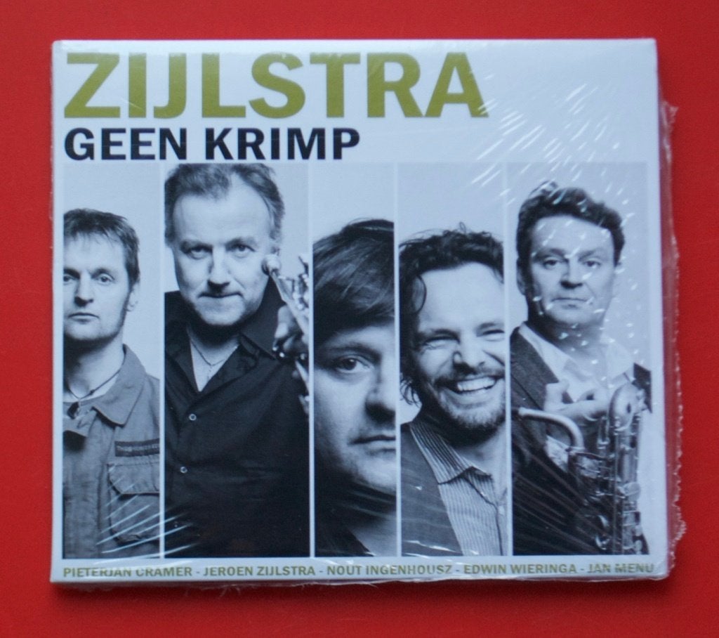 cd Jeroen Zijlstra Geen Krimp uit 2014 jazzpoëzie sax, Cd's en Dvd's, Cd's | Wereldmuziek, Ophalen of Verzenden, Gebruikt, Album