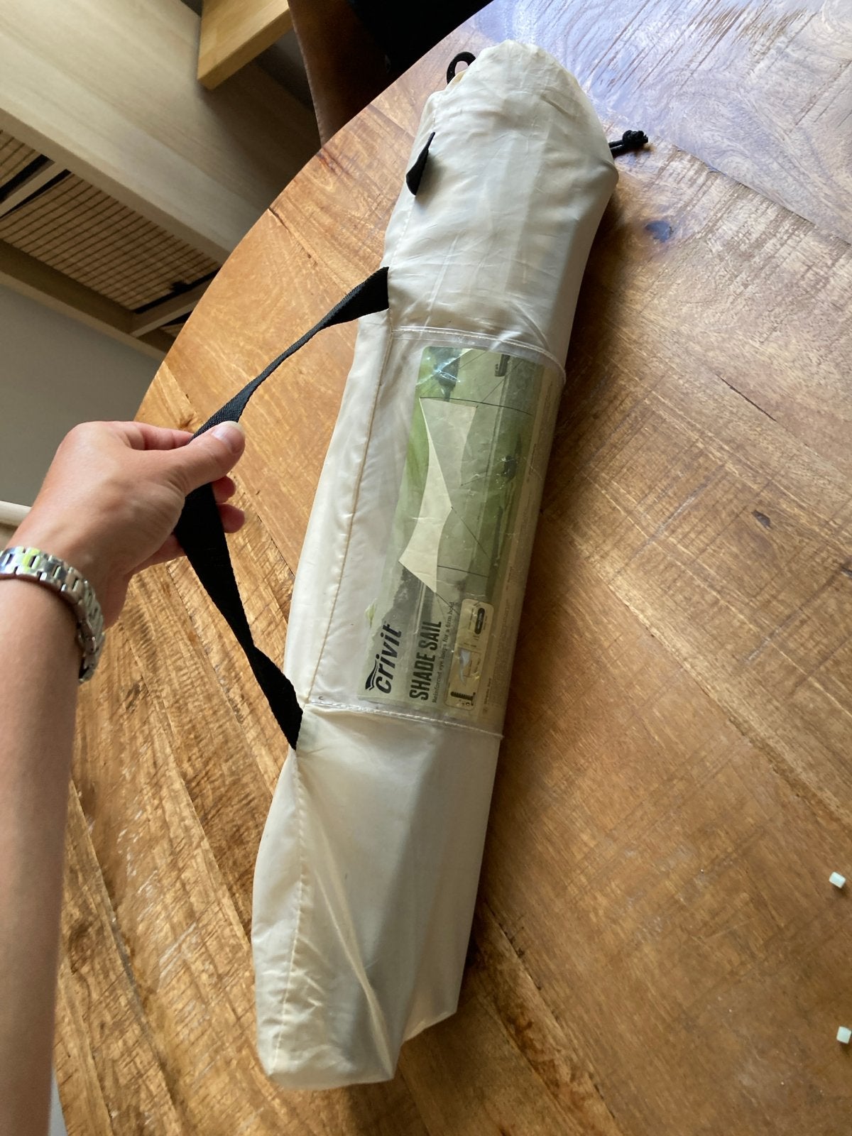 Crivit tarp / schaduwdoek, Ophalen of Verzenden, Gebruikt