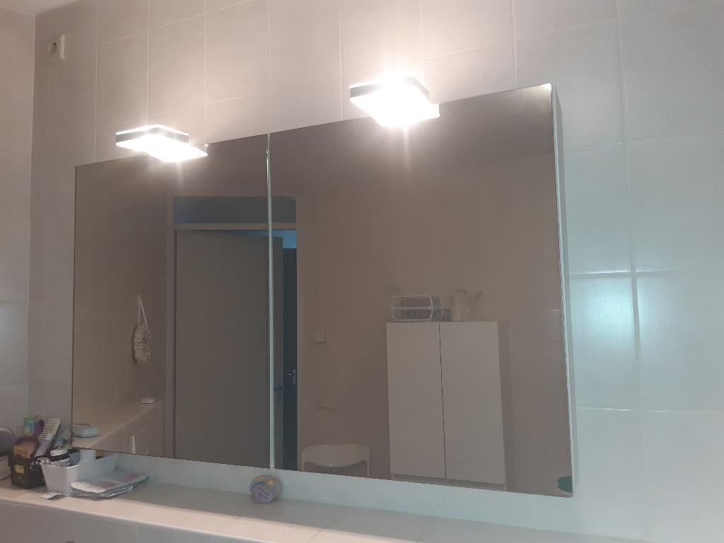 spiegelkast badkamer, Huis en Inrichting, Ophalen, 100 tot 150 cm, Minder dan 25 cm, Minder dan 100 cm