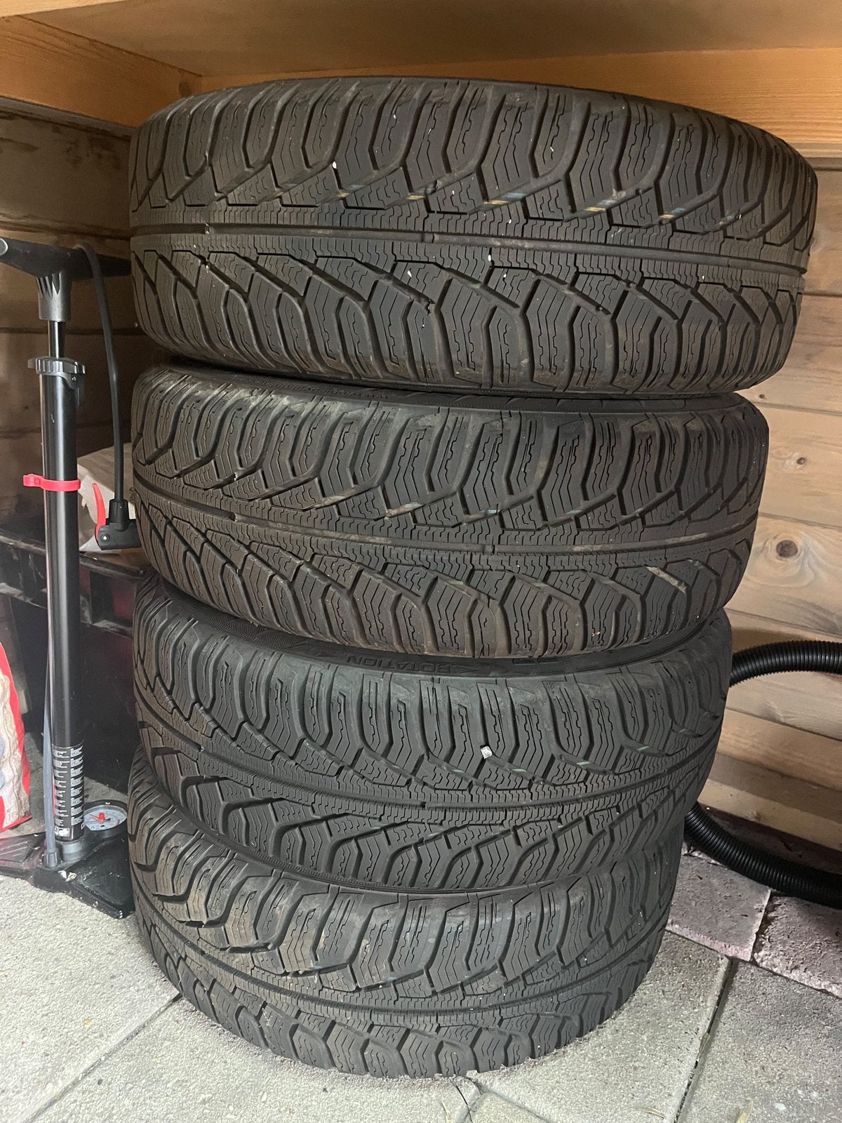 Winterbanden Ford Fiesta 2014, Ophalen, Gebruikt, 15 inch, Banden en Velgen