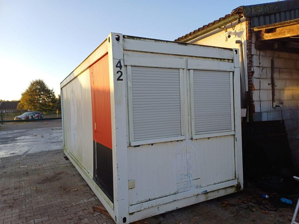 Kantoorunit / Opslagcontainer, Zakelijke goederen, Machines en Bouw | Keten en Containers, Ophalen
