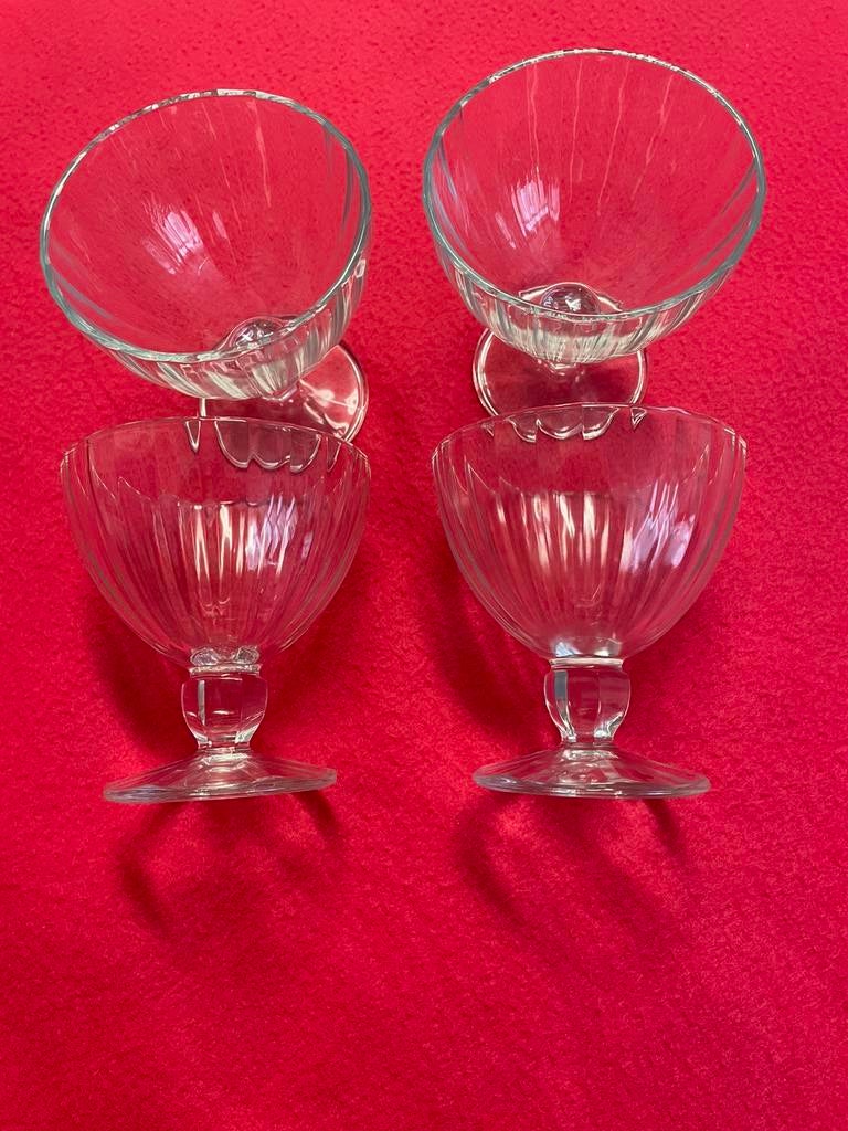 Ijscoupes, Verzamelen, Glas en Borrelglaasjes, Ophalen of Verzenden, Zo goed als nieuw, Overige typen