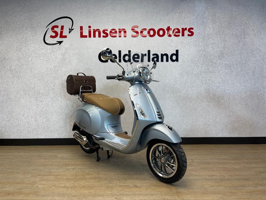 Vespa Primavera 45 km/h Pic Nic Grey Style 2024, Fietsen en Brommers, Scooters | Vespa, Zo goed als nieuw, Overige modellen, Maximaal 45 km/u