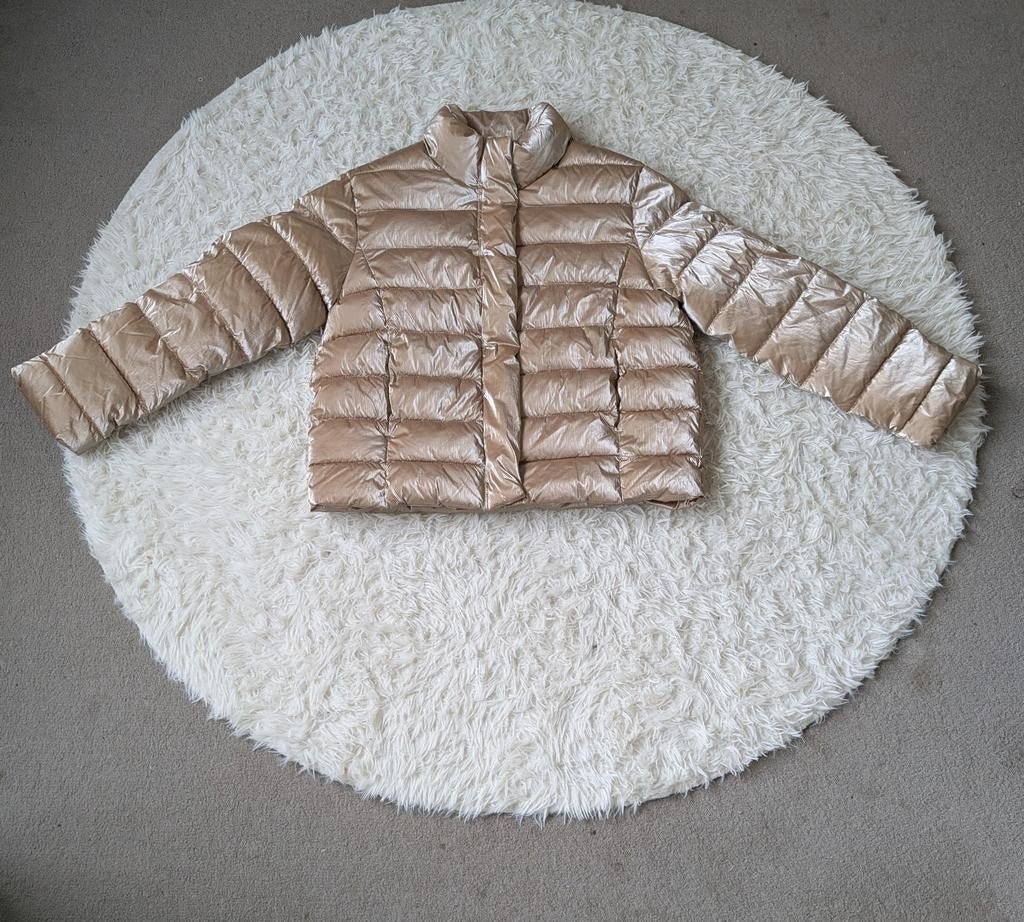 Gouden Zara jas maat 152, Overige kleuren, Zara, Ophalen of Verzenden, Zo goed als nieuw
