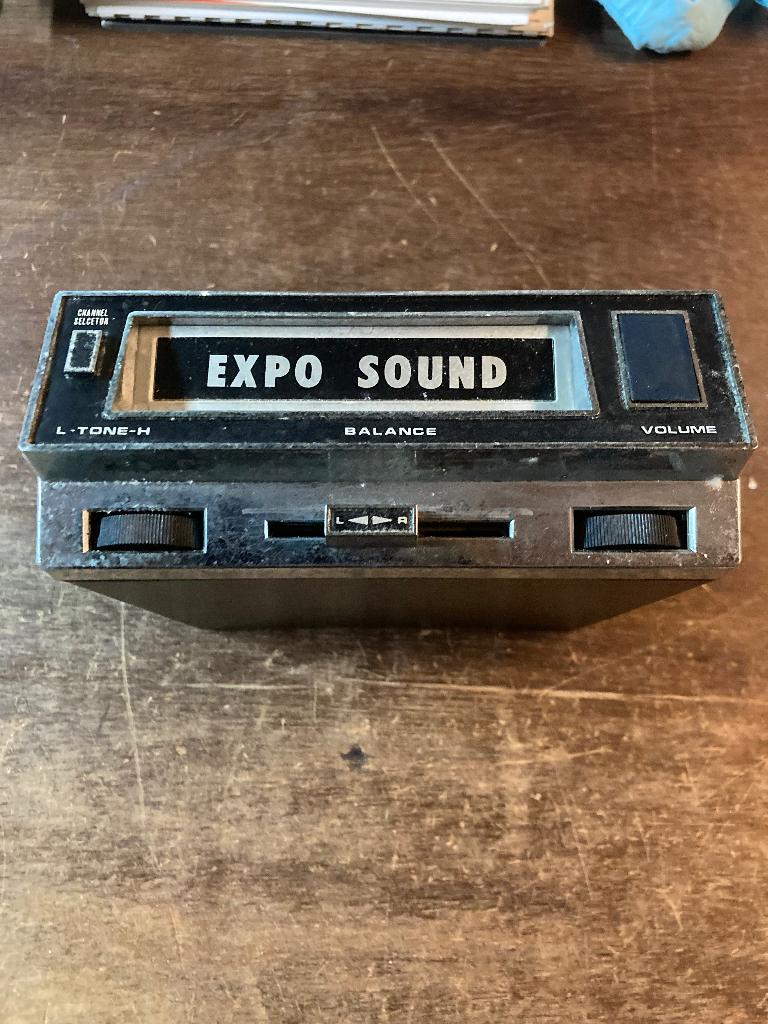 Vintage 8 track speler, Ophalen of Verzenden, Gebruikt