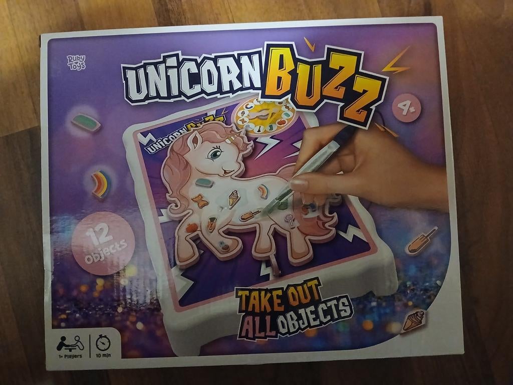 Unicorn Buzz - Nieuw, Hobby en Vrije tijd, Gezelschapsspellen | Bordspellen, Piatnik, Een of twee spelers, Nieuw, Ophalen of Verzenden