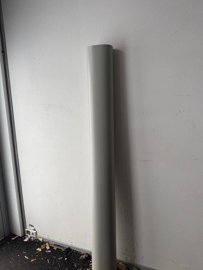 Vinyl vloer gietvloer look beige / grijs 40m2 nieuw €10 /m2, Ophalen, Zo goed als nieuw, Minder dan 10 m², Grijs