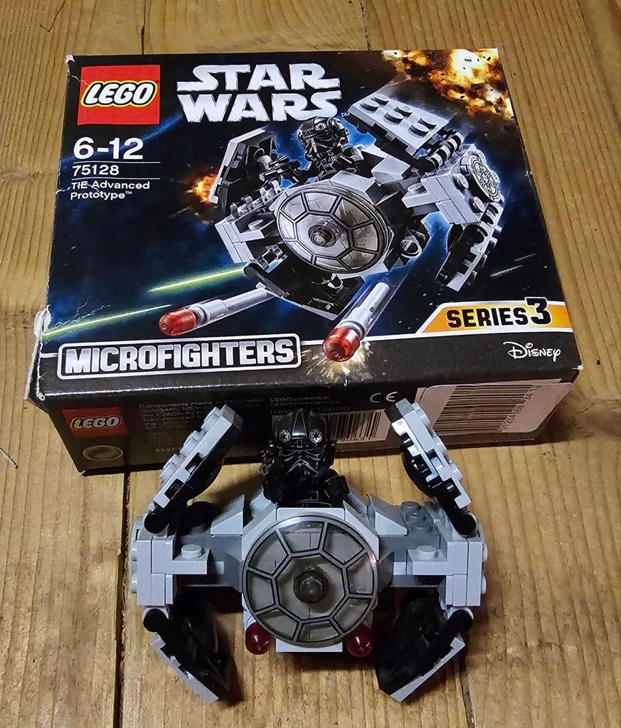 Lego 75128 Tie Advenced Prototype, Ophalen, Actiefiguurtje