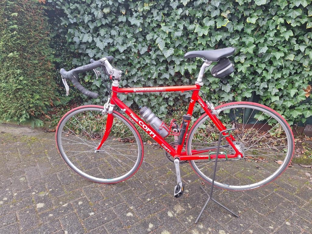 Coppi Racefiets + schoenen., Minder dan 10 versnellingen, Gebruikt, Aluminium, Ophalen