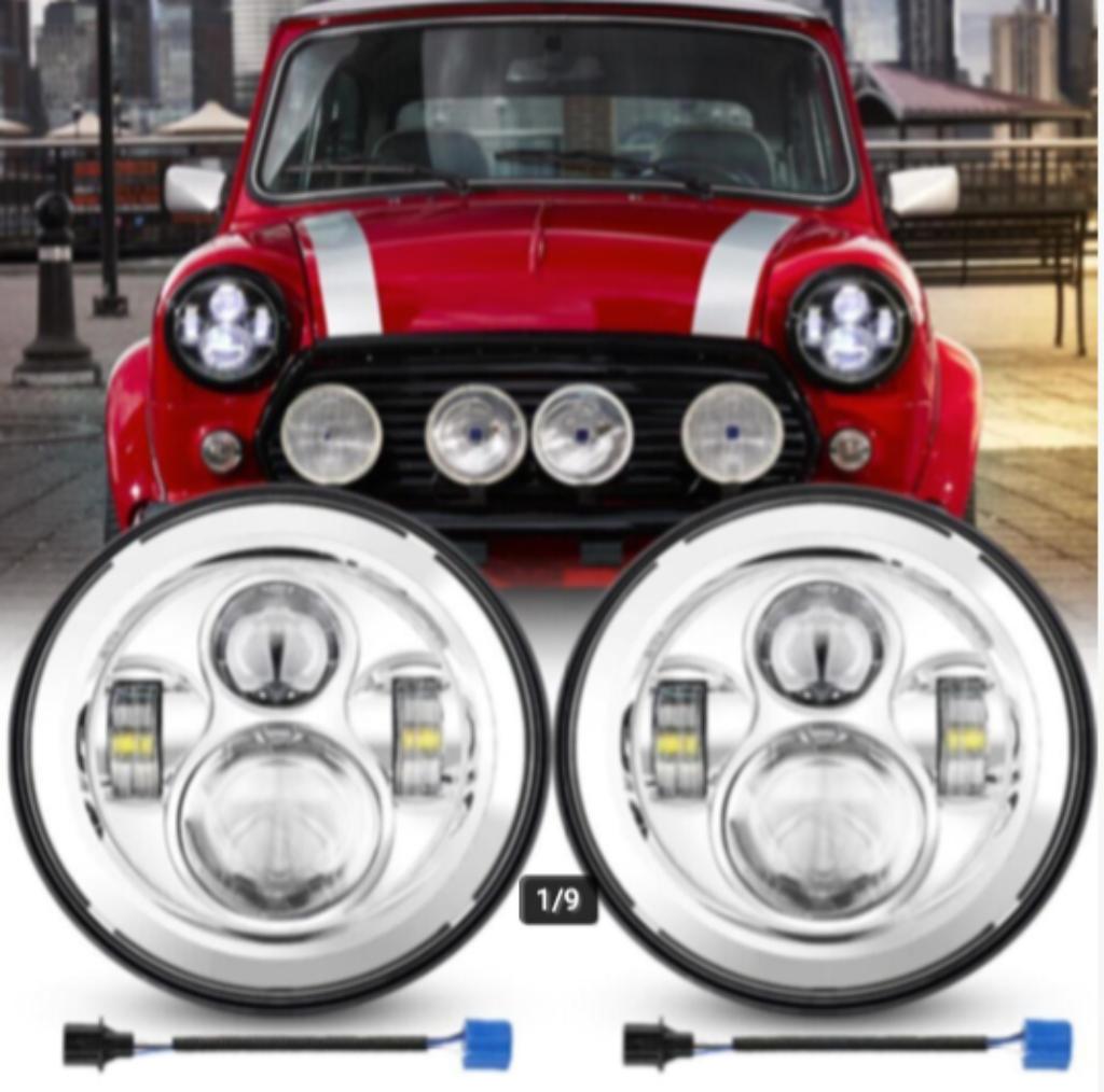 7" chrome LED koplampen Classic MINI NIEUW !!!, Ophalen of Verzenden, Nieuw, Overige automerken