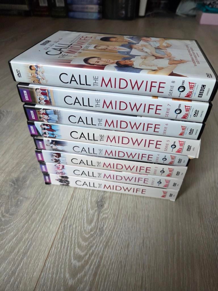 Call the Midwife - Seizoen 1 tm 8, Vanaf 12 jaar, Ophalen of Verzenden, Zo goed als nieuw, Drama