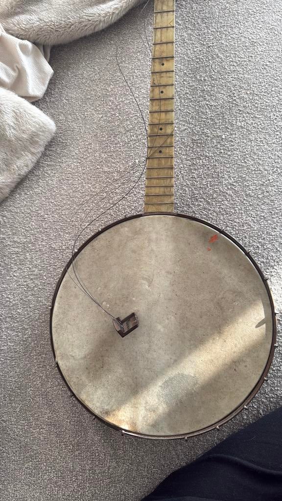 Gretsch banjo antiek vingage met koffer!, Muziek en Instrumenten, Snaarinstrumenten | Banjo's, Ophalen of Verzenden, Gebruikt