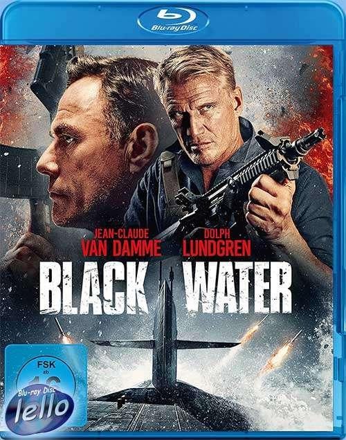 Blu-ray: Black Water (2018 J-C Van Damme, Dolph Lundgren) DE, Cd's en Dvd's, Blu-ray, Nieuw in verpakking, Actie, Ophalen of Verzenden