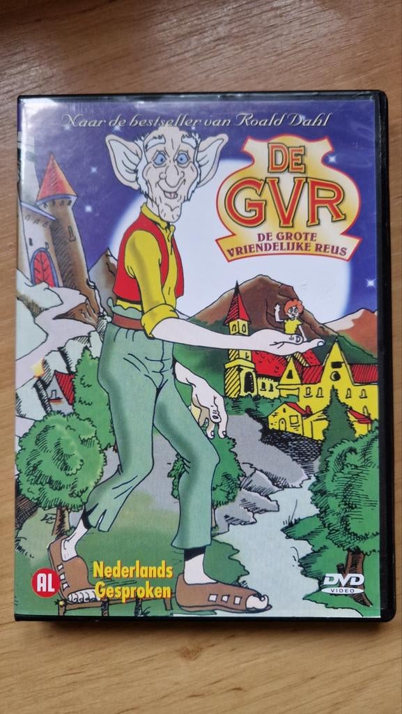 Dvd de grote vriendelijke reus, Alle leeftijden, Ophalen of Verzenden, Zo goed als nieuw