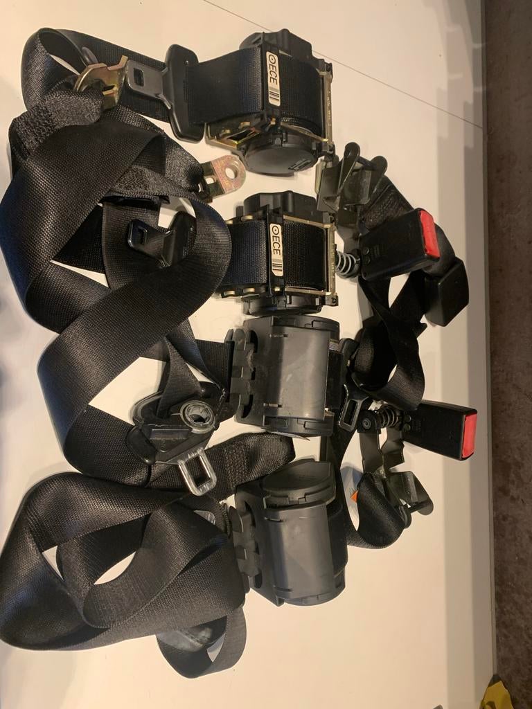 Complete Gordelset BMW E46 Compact, Gebruikt, Ophalen of Verzenden, Bumper, BMW